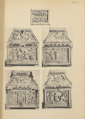 [Тираж 150 нум. экз.]. Свионтковская-Воронова Л.И. Резная кость. Из собрания П.И. Щукина. [Альбом] / Вступ. ст. М. Сперанского. М.: Изд. Российского исторического музея, 1923.